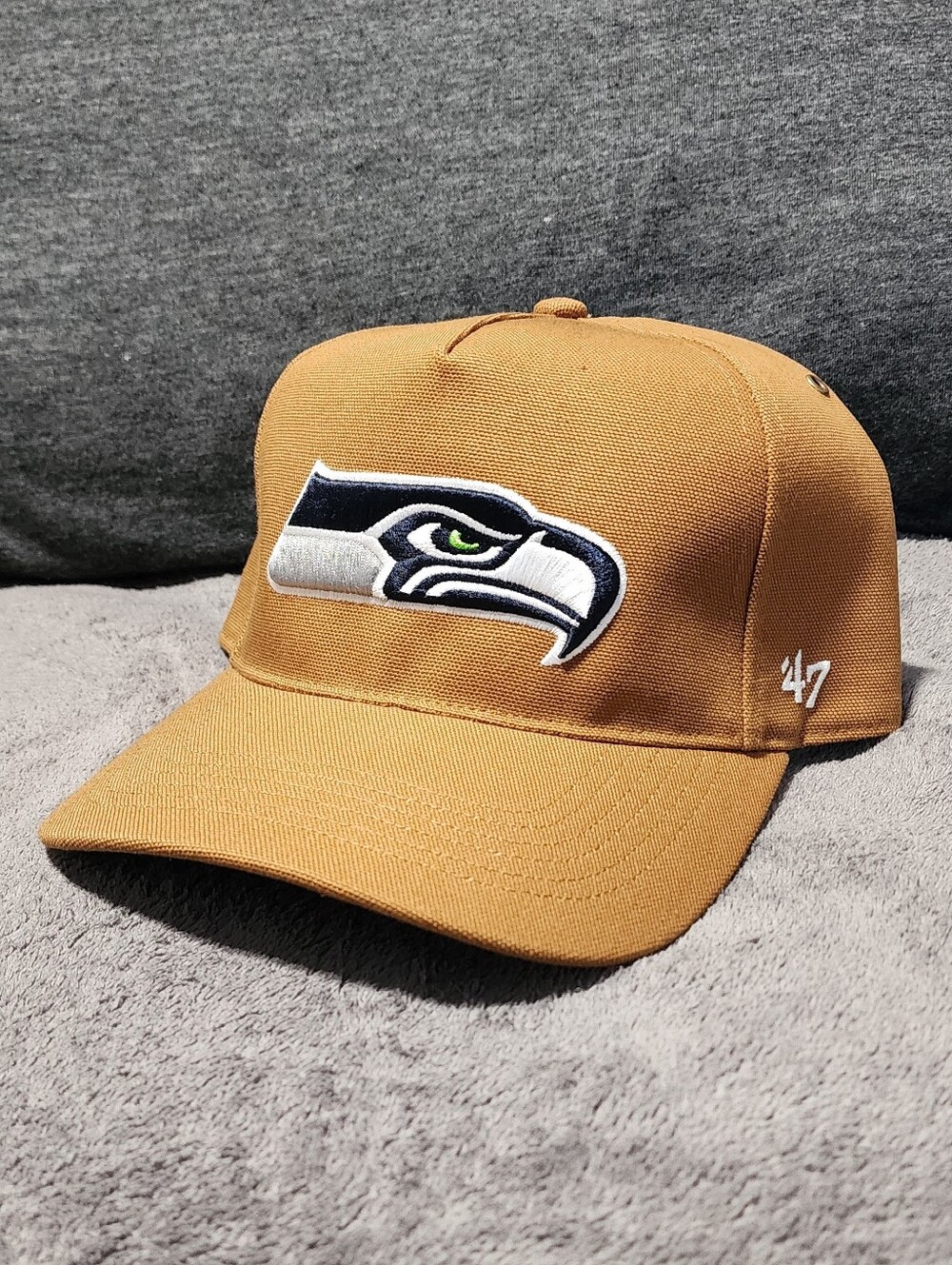 Seattle Seahawks '47 Brand x Carhartt Hitch Snapback Hat